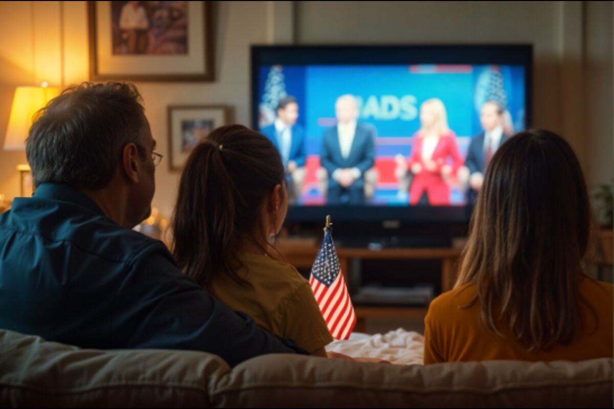 IPTV service menu showcasing Canadian channels.