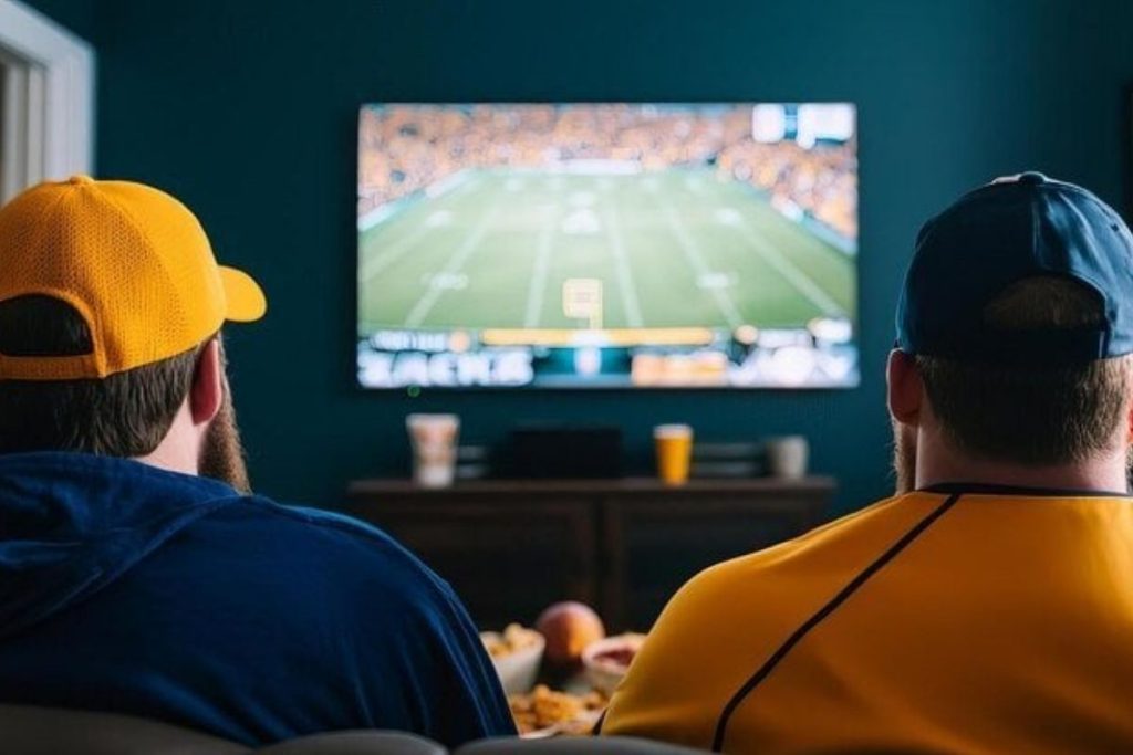 best iptv services in canada 1 A vibrant TV screen showcasing various IPTV channels in Canada.