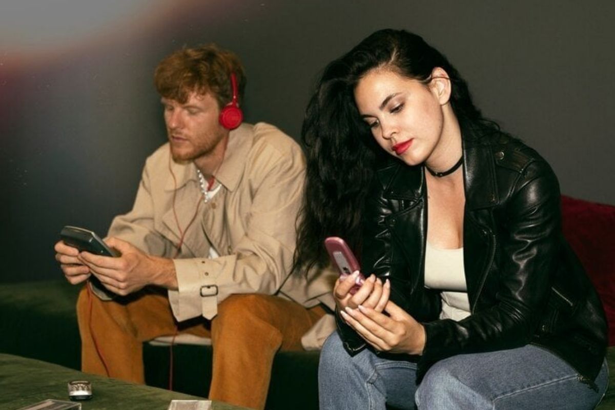 A sleek IPTV setup showing Canadian content on a digital screen.