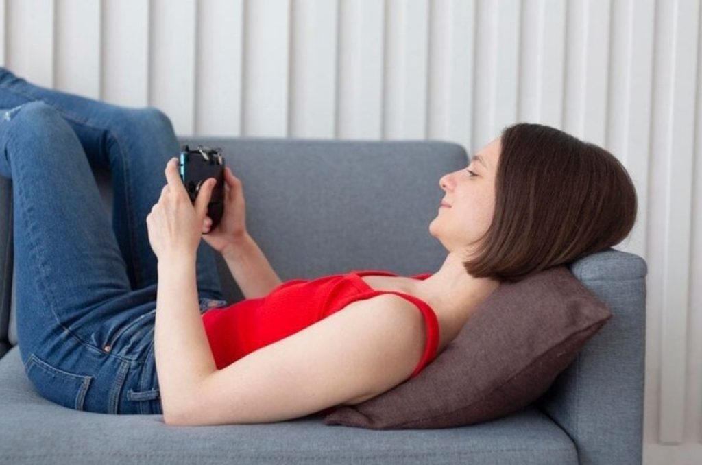 IPTV Canada Streaming IPTV Canada on a smart TV with a vibrant interface.