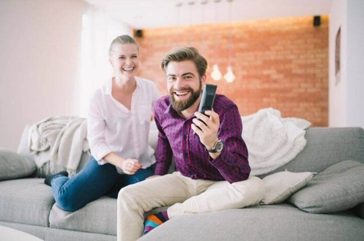 IPTV Firestick Canada streaming on a TV screen.