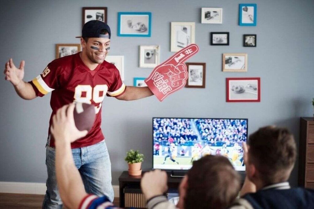 IPTV streaming on an Android device.