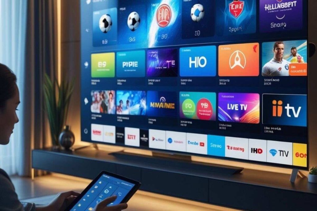 Smart TV streaming top rated IPTV channels in HD